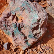 Colorful stone of the High Atlas